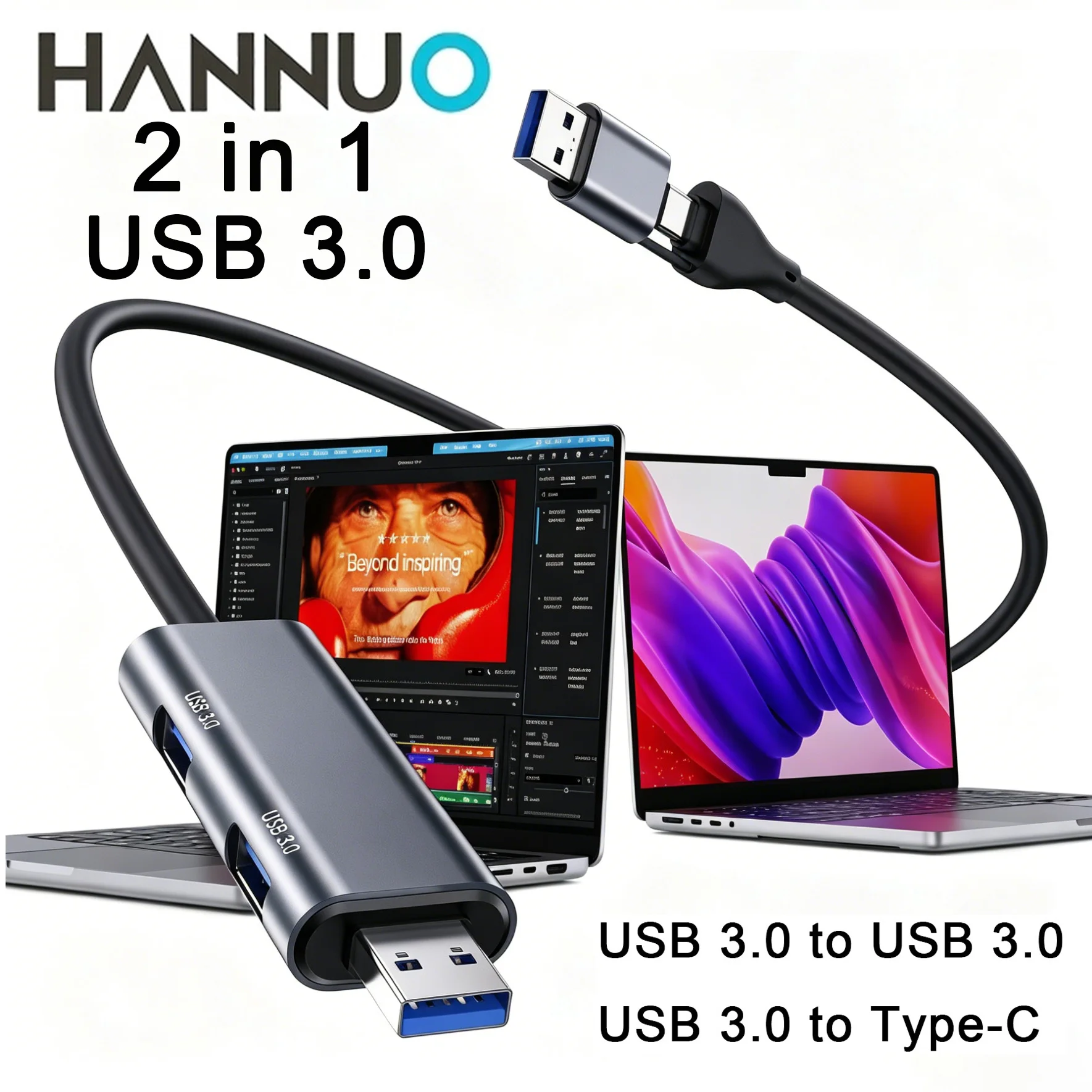 HANNUO USB 3.0 Type C Cable Male to Male cord PD Fast Charging Data Transfer for Laptop MacBook iPhone Samsung USB hub USB C
HANNUO USB 3.0 Type C Cable Male to Male cord PD Fast Charging Data Transfer for Laptop MacBook iPhone Samsung USB hub USB C