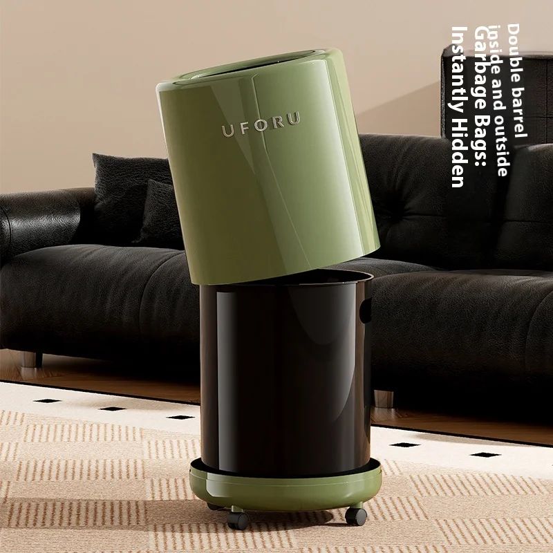 Колесный мусорный бак для домашнего использования - Гостиная, спальня, ванная комната, кухня, мобильная корзина для мусора с роликами
Колесный мусорный бак для домашнего использования - Гостиная, спальня, ванная комната, кухня, мобильная корзина для мусора с роликами