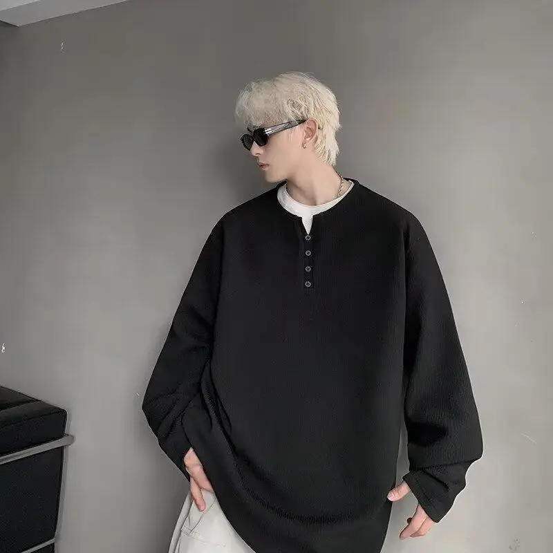 American High Street Buttoned Sweatshirt Men's Spring Autumn Loose Casual Trendy Streetwear
American High Street Buttoned Sweatshirt Men's Spring Autumn Loose Casual Trendy Streetwear