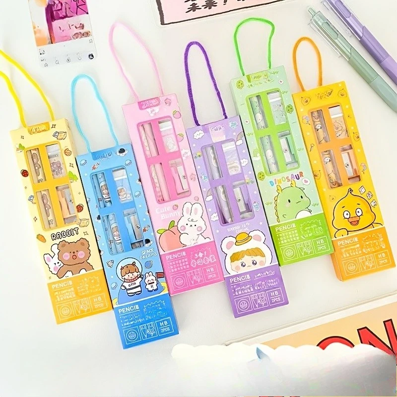 Random 6 sets -30 pencil stationery gift boxes, cartoon learning exam prizes, student rewards, holiday gifts, rectangular, plastic material, suitable for schools, offices, and homes, study supplies
Random 6 sets -30 pencil stationery gift boxes, cartoon learning exam prizes, student rewards, holiday gifts, rectangular, plastic material, suitable for schools, offices, and homes, study supplies