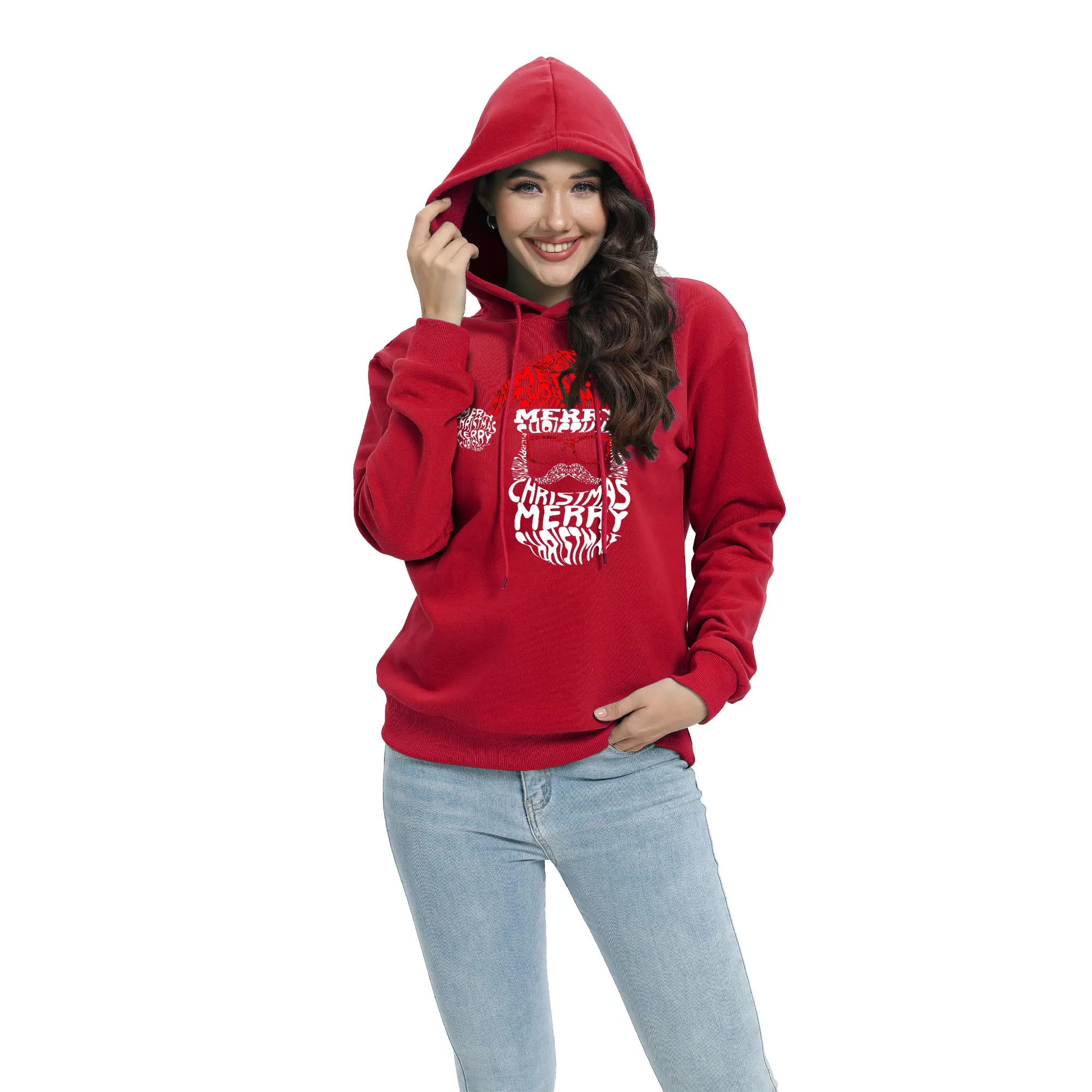 Fashion Pullover Hoodie Letter Christmas Happy Santa Claus Print Design Women and Men's Hoodie
Fashion Pullover Hoodie Letter Christmas Happy Santa Claus Print Design Women and Men's Hoodie