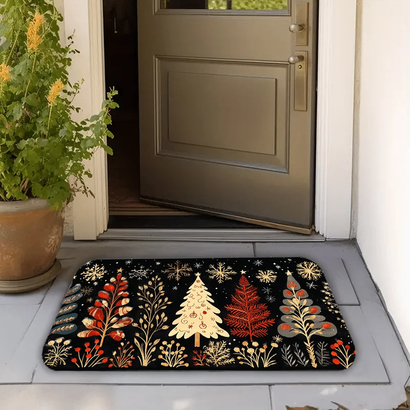 VIKAMA Christmas Rug Ethnic-Style Christmas Tree Decorative Rug Soft Decorative Rug for Indoor & Outdoor Use Home Decor
VIKAMA Christmas Rug Ethnic-Style Christmas Tree Decorative Rug Soft Decorative Rug for Indoor & Outdoor Use Home Decor