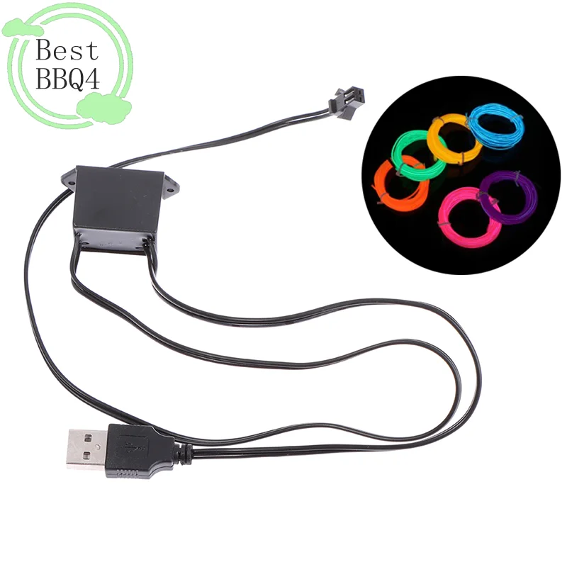 Драйвер USB-адаптера (BBQ4) 5В для электролюминесцентного провода 1-5 м, контроллер-инвертор
Драйвер USB-адаптера (BBQ4) 5В для электролюминесцентного провода 1-5 м, контроллер-инвертор