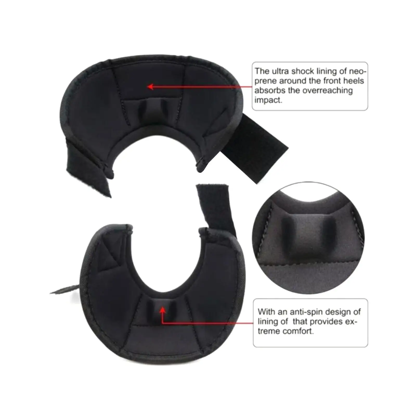 Flexible Horse Bell Boots Quick to Wrap Anti Shock Hoof Boot Accessories for Horse Sports Boots
Flexible Horse Bell Boots Quick to Wrap Anti Shock Hoof Boot Accessories for Horse Sports Boots