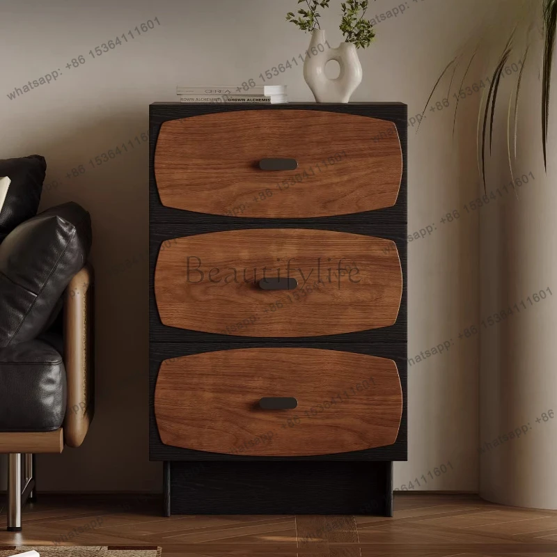 American retro three-bucket cabinet, living room against the wall, antique solid wood bucket cabinet, bedroom, bedside storage
American retro three-bucket cabinet, living room against the wall, antique solid wood bucket cabinet, bedroom, bedside storage