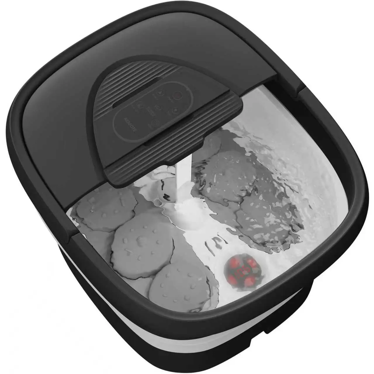 Складной спа-салон для ног с подогревом и пультом дистанционного управления, таймером, 24 шариками шиацу для замачивания горячей/холодной воды
Складной спа-салон для ног с подогревом и пультом дистанционного управления, таймером, 24 шариками шиацу для замачивания горячей/холодной воды