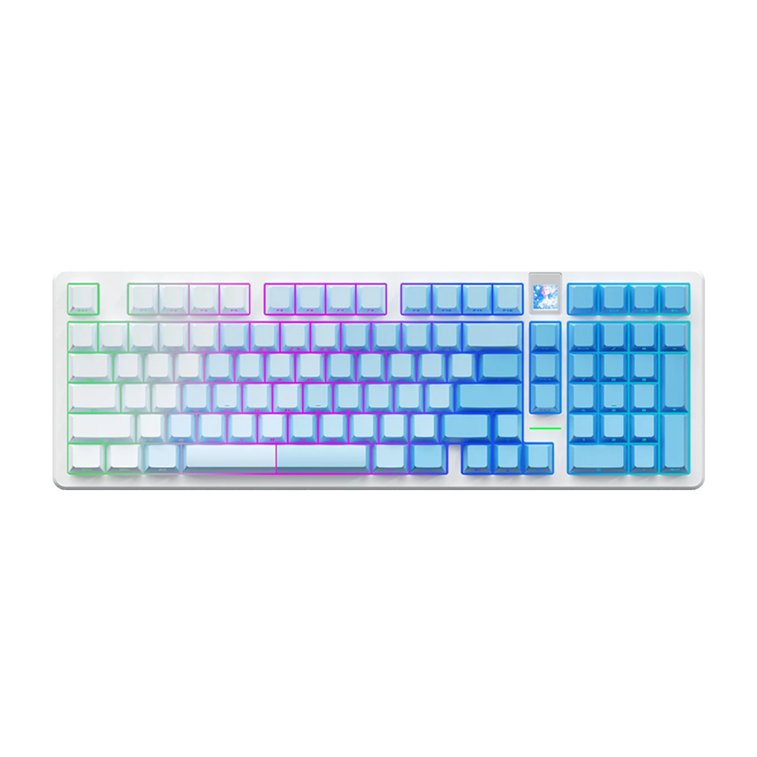 Weikav WK102 Mechanical Gaming Keyboard With TFT Screen Tri-mode 2.4G/BT/Wired Gasket Structure 98% Layout RGB Hot Swap Keyboard
Weikav WK102 Mechanical Gaming Keyboard With TFT Screen Tri-mode 2.4G/BT/Wired Gasket Structure 98% Layout RGB Hot Swap Keyboard
