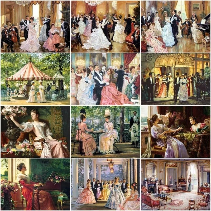 GATYZTORY Painting By Numbers Figure Woman HandPainted Pictures By Number Dancing Party On Canvas Home Decoration Diy Gift
GATYZTORY Painting By Numbers Figure Woman HandPainted Pictures By Number Dancing Party On Canvas Home Decoration Diy Gift