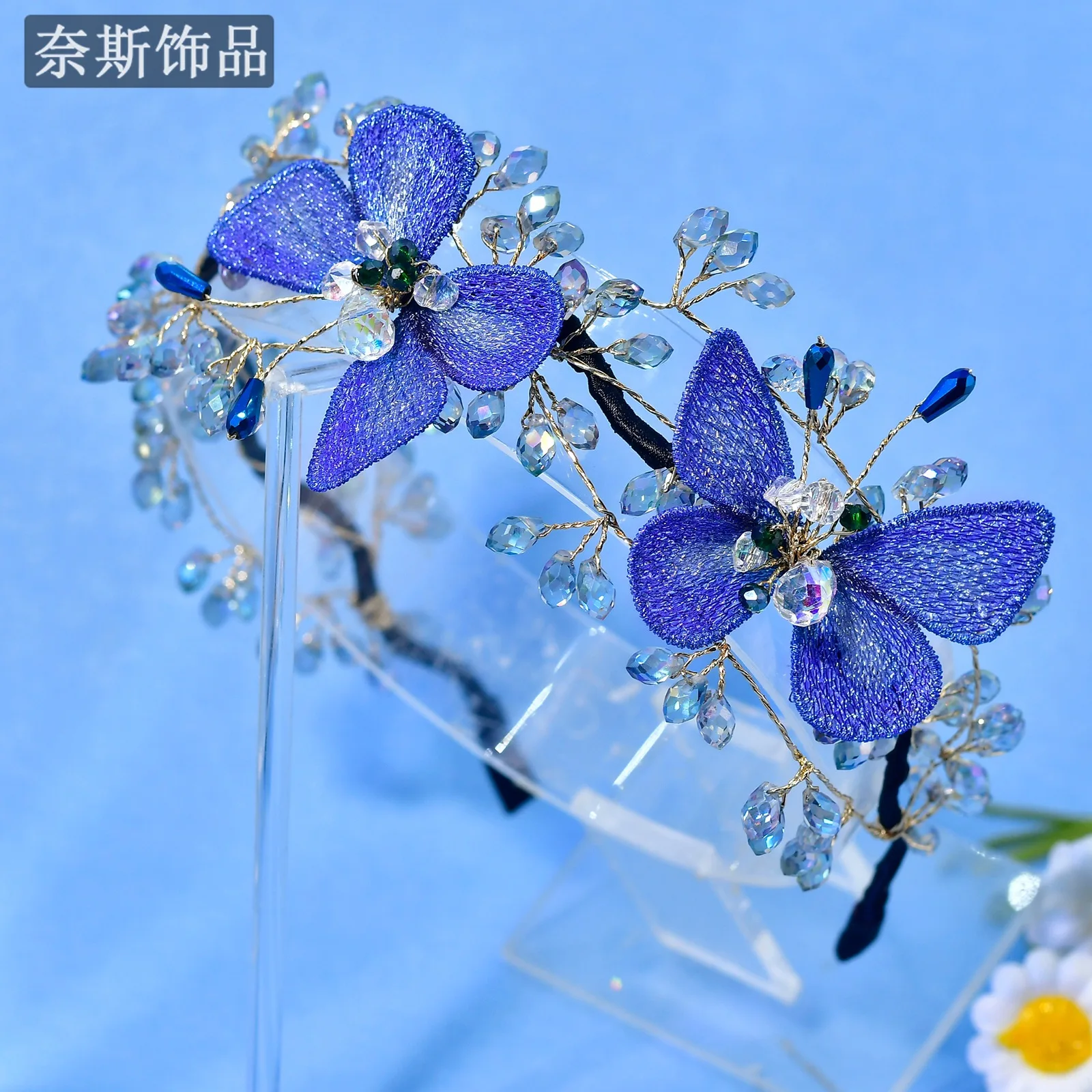 ww2 Atmospheric Styling Accessories Wedding Wedding Hair Accessories Blue Butterfly Elegant Headband
ww2 Atmospheric Styling Accessories Wedding Wedding Hair Accessories Blue Butterfly Elegant Headband