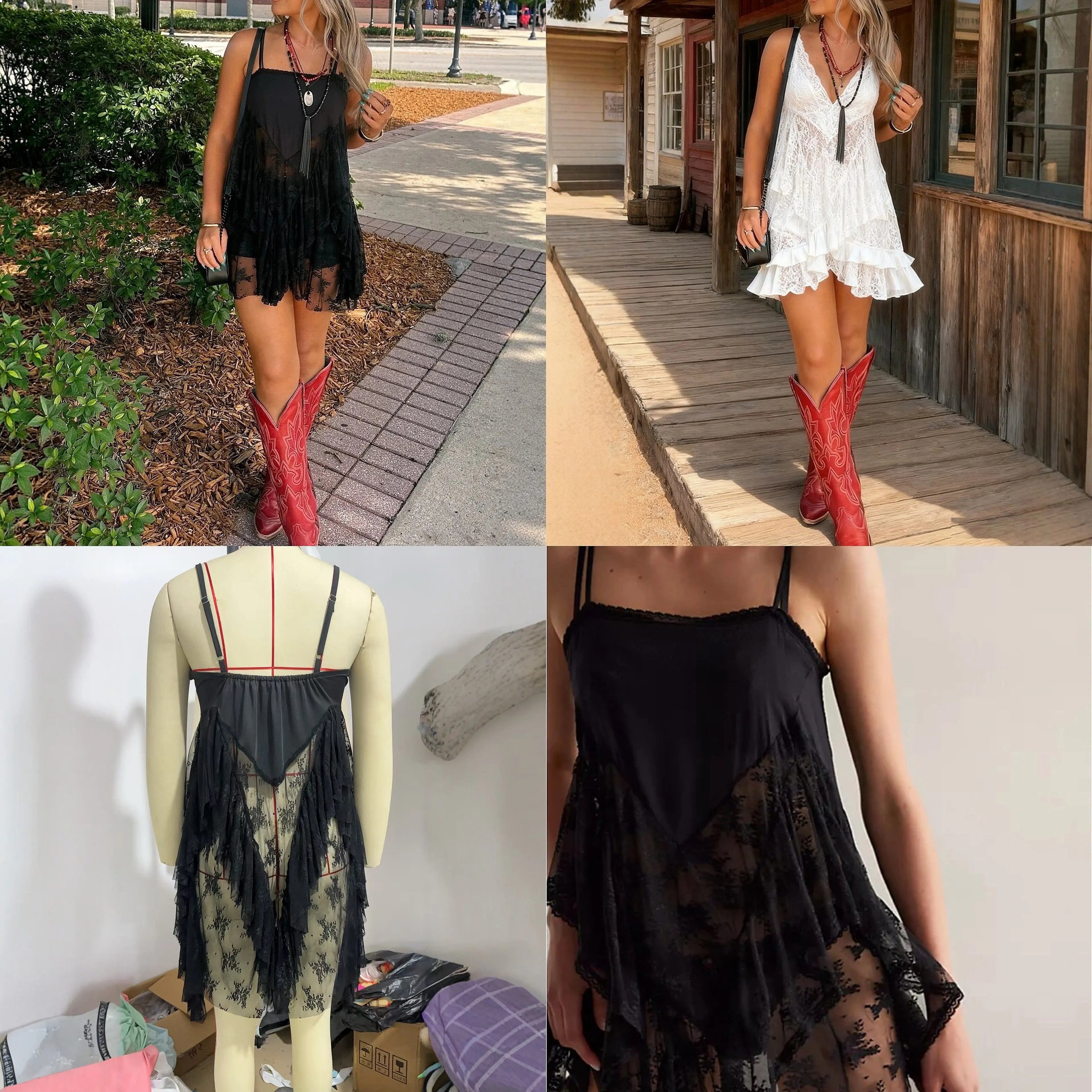 Sexy V Neck Lace Spliced Black Dress Summer Spring Mini Dresses Jumpsuit Playsuit
Sexy V Neck Lace Spliced Black Dress Summer Spring Mini Dresses Jumpsuit Playsuit