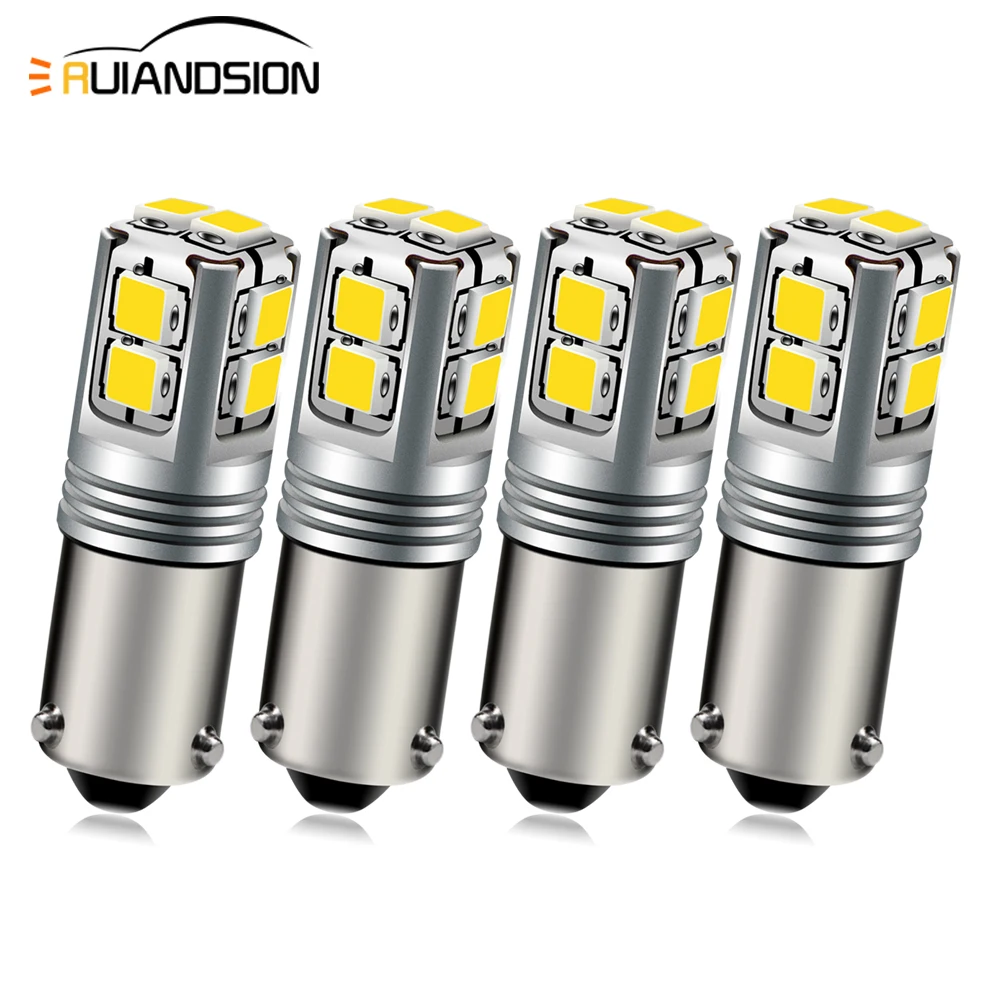 RUIANDSION 2PCS Canbus Car LED Signal Light BAY9S BA9S BAX9S 9-40V Bulbs For Truck SUV Reverse Lights Parking Lamps White Amber
RUIANDSION 2PCS Canbus Car LED Signal Light BAY9S BA9S BAX9S 9-40V Bulbs For Truck SUV Reverse Lights Parking Lamps White Amber