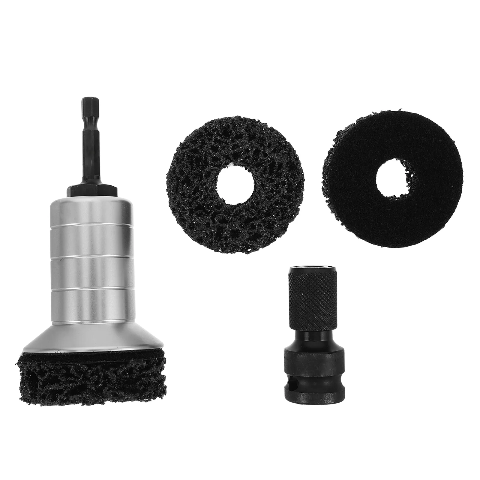 1Set Automotive Wheel Hub Cleaning Kit Brake Hub Rust Removal Tool 2 Pads ABS Aluminum Alloy Car Tire Grinding Polishing Repair 
1Set Automotive Wheel Hub Cleaning Kit Brake Hub Rust Removal Tool 2 Pads ABS Aluminum Alloy Car Tire Grinding Polishing Repair