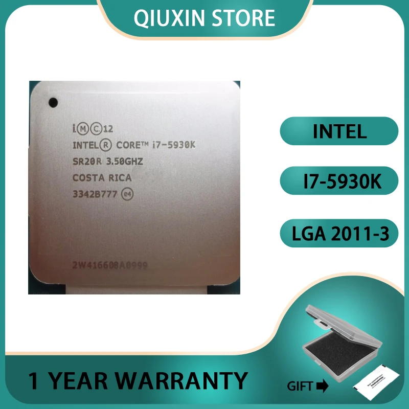 Оригинальный процессор Intel CORE i7, Socket2011-3, бесплатная доставка процессор i7-5930K 3,50 ГГц 15M 6-ядерный i7 5930K
Оригинальный процессор Intel CORE i7, Socket2011-3, бесплатная доставка процессор i7-5930K 3,50 ГГц 15M 6-ядерный i7 5930K