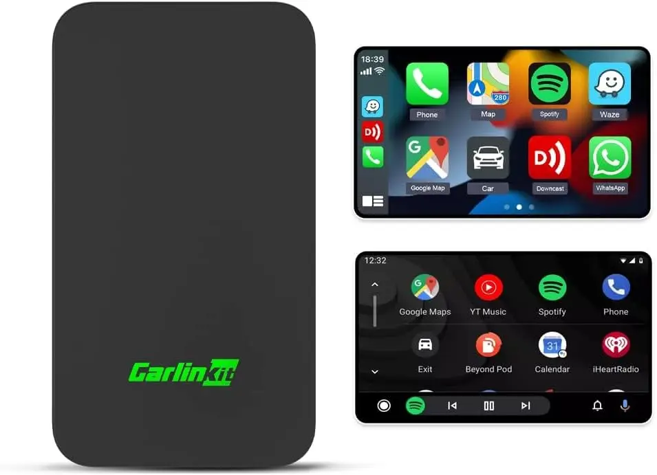 CarlinKit 5.0 Wireless CarPlay Adapter Converts Wired CarPlay to Wireless/Wired Android to Wireless CPC200-2air Wireless Android
CarlinKit 5.0 Wireless CarPlay Adapter Converts Wired CarPlay to Wireless/Wired Android to Wireless CPC200-2air Wireless Android