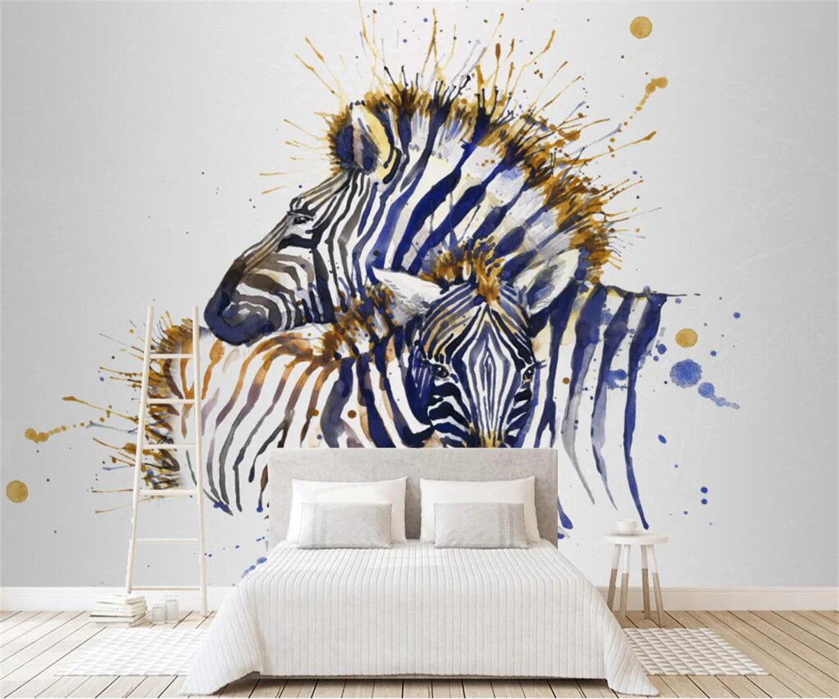 papel de parede modern minimalist watercolor zebra ink abstract bedroom living room background wall 3d wallpaper
papel de parede modern minimalist watercolor zebra ink abstract bedroom living room background wall 3d wallpaper