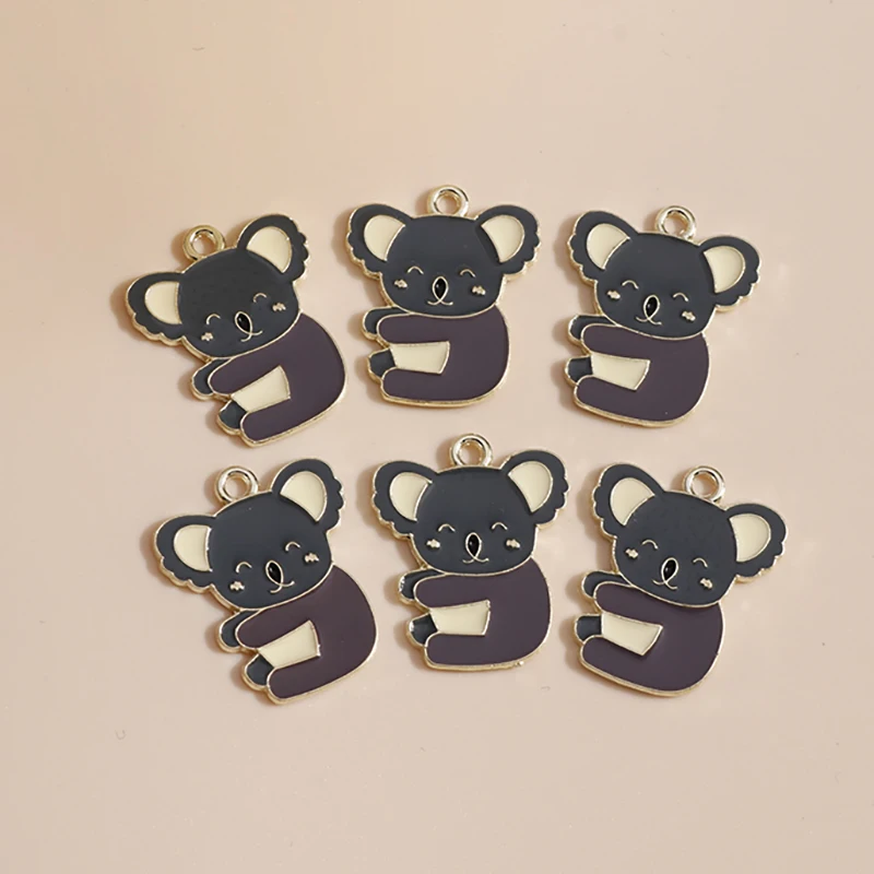 20pcs Cartoon Animal Charms Enamel Koala Bear Charms Pendants for Jewelry Making Earrings Necklaces Bracelets DIY Craft Supplies
20pcs Cartoon Animal Charms Enamel Koala Bear Charms Pendants for Jewelry Making Earrings Necklaces Bracelets DIY Craft Supplies