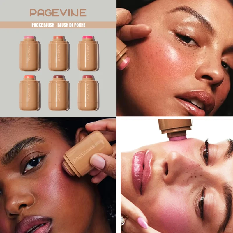New2025 Blush Stick Cream PAGE VINE Pocket Lip Cheek Pocket Rouge Highlights to Brighten Natural Hydrating Korea Pink Cosmetics
New2025 Blush Stick Cream PAGE VINE Pocket Lip Cheek Pocket Rouge Highlights to Brighten Natural Hydrating Korea Pink Cosmetics