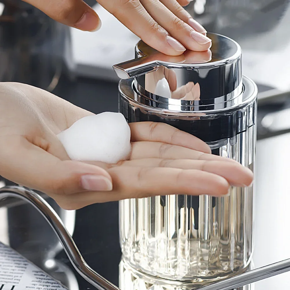 Transparent Glass Lotion Bottle Press Foaming Bottle For Shampoo Shower Gel Soap Dispenser Bathroom Accessories
Transparent Glass Lotion Bottle Press Foaming Bottle For Shampoo Shower Gel Soap Dispenser Bathroom Accessories