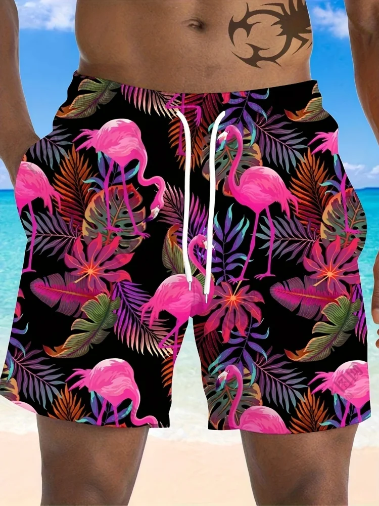 Мужские богемные плавки с 3D принтом, пляжные шорты с тропическим принтом фламинго, пляжные шорты для отпуска, эластичный пояс на шнурке, лето 202, новые брюки
Мужские богемные плавки с 3D принтом, пляжные шорты с тропическим принтом фламинго, пляжные шорты для отпуска, эластичный пояс на шнурке, лето 202, новые брюки