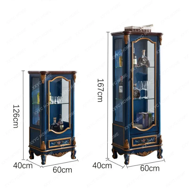 American-Style Solid Wood Wine Cabinet Multi-Functional Corner Cabinet European-Style Living Room Glass Door Side Cabinet
American-Style Solid Wood Wine Cabinet Multi-Functional Corner Cabinet European-Style Living Room Glass Door Side Cabinet
