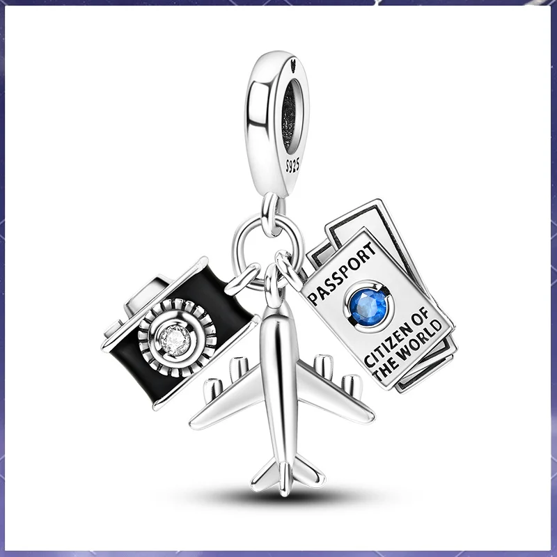 Лидер продаж, 925, серебряная камера, паспорт, самолет, кулон, ожерелье, соответствующий браслет, оригинальные ювелирные изделия, сделай сам
Лидер продаж, 925, серебряная камера, паспорт, самолет, кулон, ожерелье, соответствующий браслет, оригинальные ювелирные изделия, сделай сам