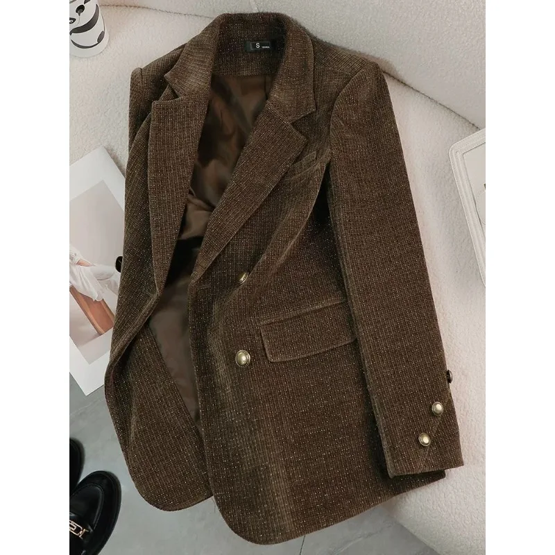 The New Spring and Autumn Coat Casual Small Suit Jacket for Women High-end and Elegant Top for Petite Women Casual Women's Suit
The New Spring and Autumn Coat Casual Small Suit Jacket for Women High-end and Elegant Top for Petite Women Casual Women's Suit