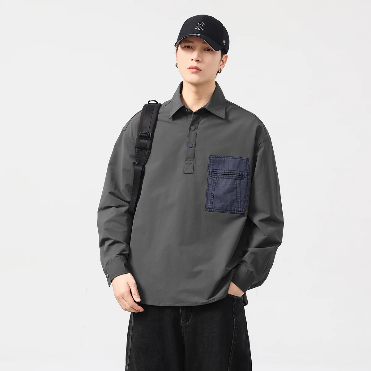 High Quality Workwear Shirt for Men Plus Size 4XL Loose-fit Business Casual Jacket Cityoboy Youth Men 2026 Spring Fashion Trendy
High Quality Workwear Shirt for Men Plus Size 4XL Loose-fit Business Casual Jacket Cityoboy Youth Men 2026 Spring Fashion Trendy