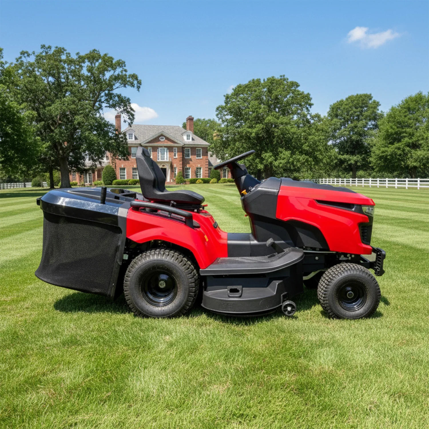 Sit on Grass Cutter Machine Mulching Lawn Mower for Garden Residential Lawn Maintenance Customize
Sit on Grass Cutter Machine Mulching Lawn Mower for Garden Residential Lawn Maintenance Customize
