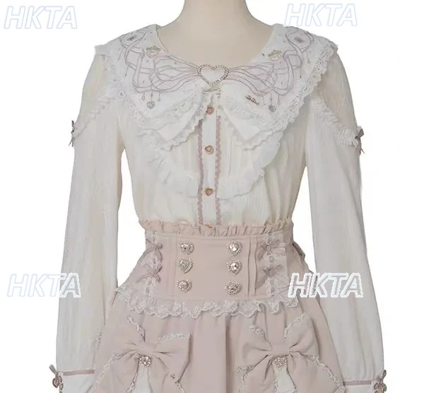 Japanese Sweet Cute Sailor Uniform Blouse Star Moon Gem Design New Summer Sweet Retro Embroidered Collar Long Sleeve Shirt Women
Japanese Sweet Cute Sailor Uniform Blouse Star Moon Gem Design New Summer Sweet Retro Embroidered Collar Long Sleeve Shirt Women
