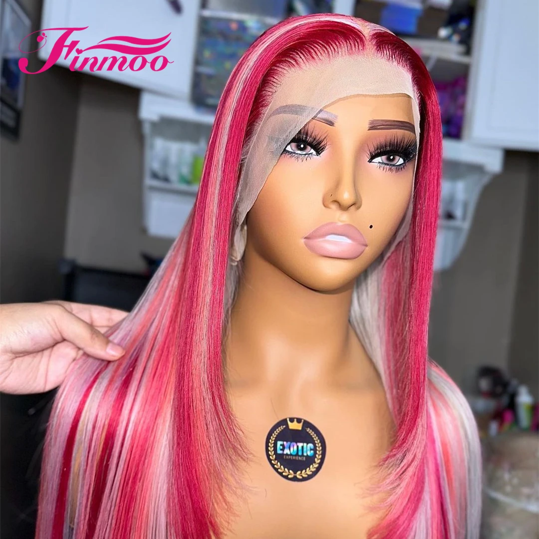 Pink 613 Highlight Lace Front Wig Human Hair Wig For Woman 13x4 Lace Frontal Blonde Lace Front Wig Straight Wig Pre Plucked
Pink 613 Highlight Lace Front Wig Human Hair Wig For Woman 13x4 Lace Frontal Blonde Lace Front Wig Straight Wig Pre Plucked