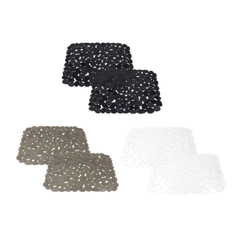 Set of 2 Home Soft Cover PVC Sink Mats Sink Net Dish Drying Mat Sink Accessories J78C
Set of 2 Home Soft Cover PVC Sink Mats Sink Net Dish Drying Mat Sink Accessories J78C