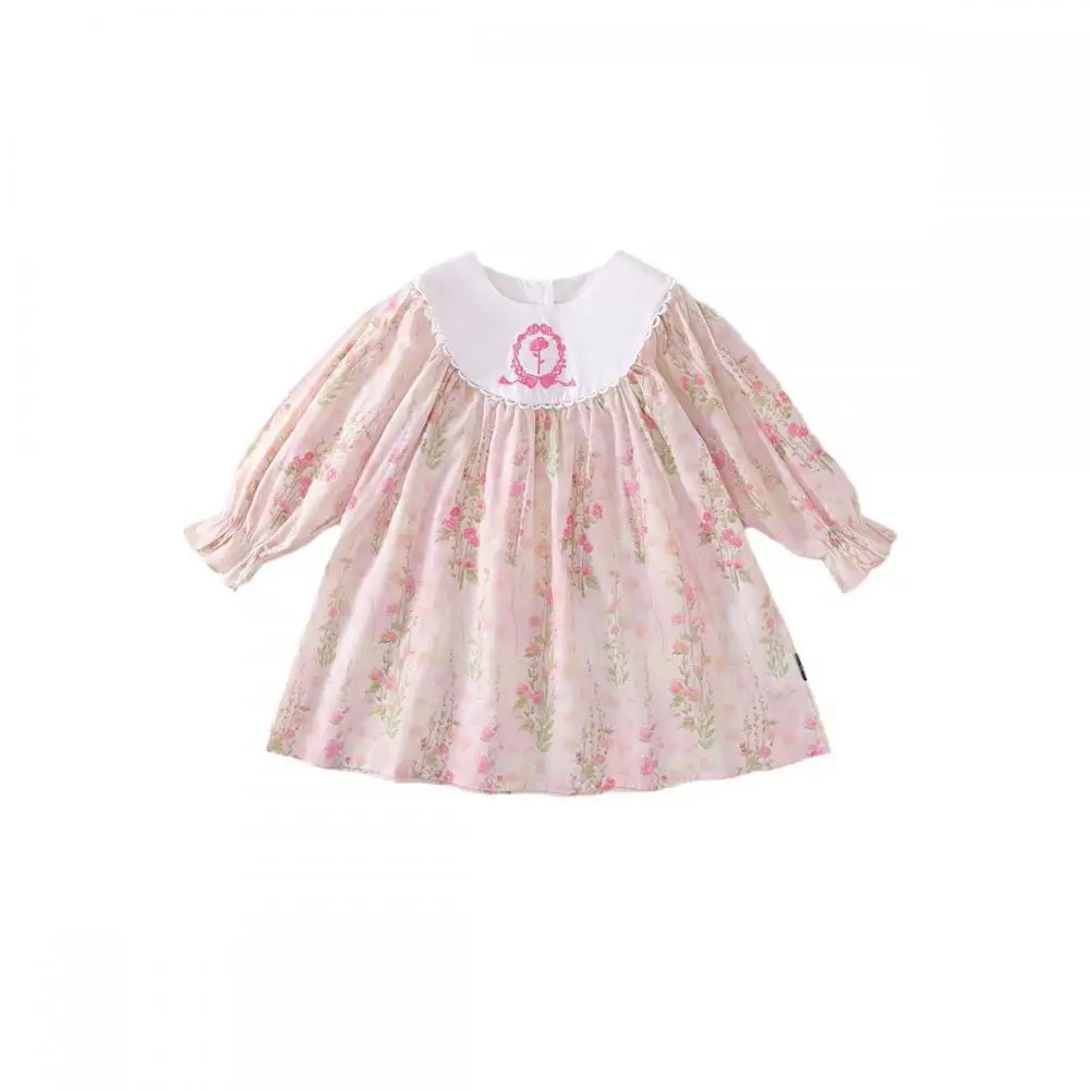 2025 Kids Girls Floral Print Long Sleeves Dress Spring New Children Girl Sweet Style Flower Embroidery Cute Princess Dresses
2025 Kids Girls Floral Print Long Sleeves Dress Spring New Children Girl Sweet Style Flower Embroidery Cute Princess Dresses