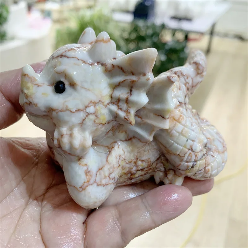 Natural Red Network Stone Cartoon Dragon Crystal Carving Polished Statue Healing Gem Crafts For Home Decor Christmas Gift 1pcs
Natural Red Network Stone Cartoon Dragon Crystal Carving Polished Statue Healing Gem Crafts For Home Decor Christmas Gift 1pcs