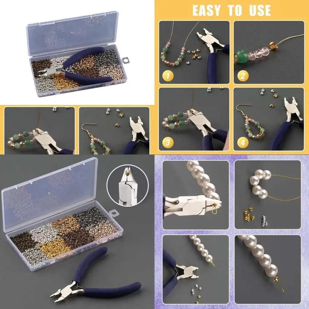 Multifunctional Jewelry Crafting Pliers Set Portable for Necklace Bracelet Earrings Creation Craft Supplies Daily Use
Multifunctional Jewelry Crafting Pliers Set Portable for Necklace Bracelet Earrings Creation Craft Supplies Daily Use