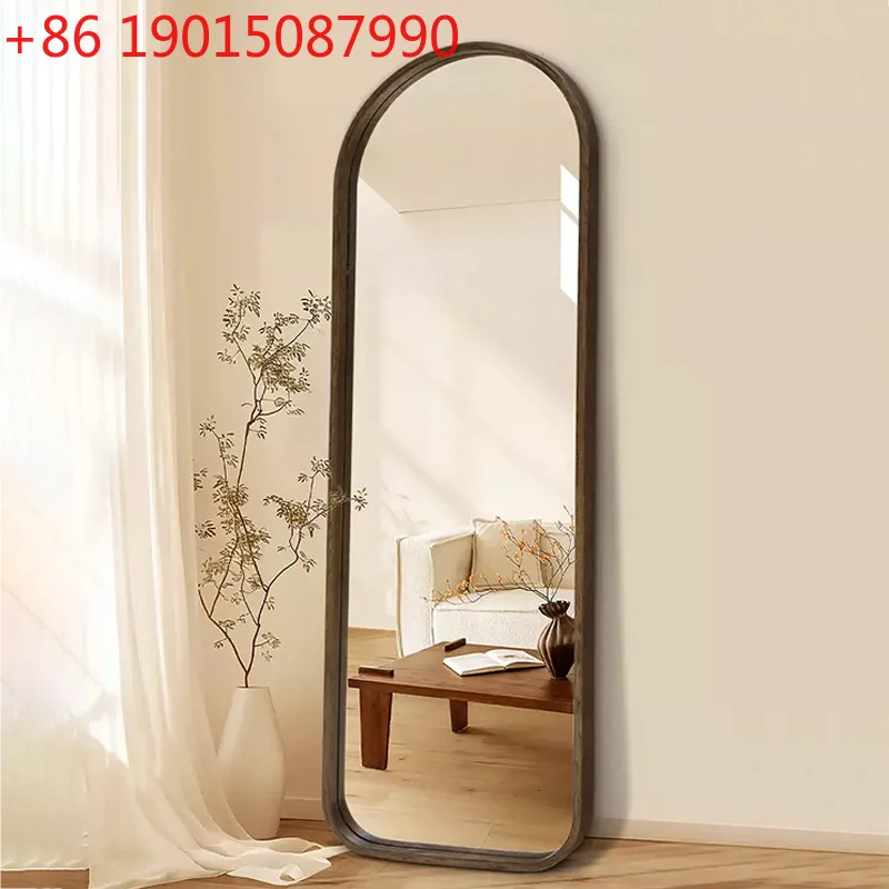 French medieval full-body mirror solid wood arched full-length mirror household floor-to-ceiling fitting mirror
French medieval full-body mirror solid wood arched full-length mirror household floor-to-ceiling fitting mirror