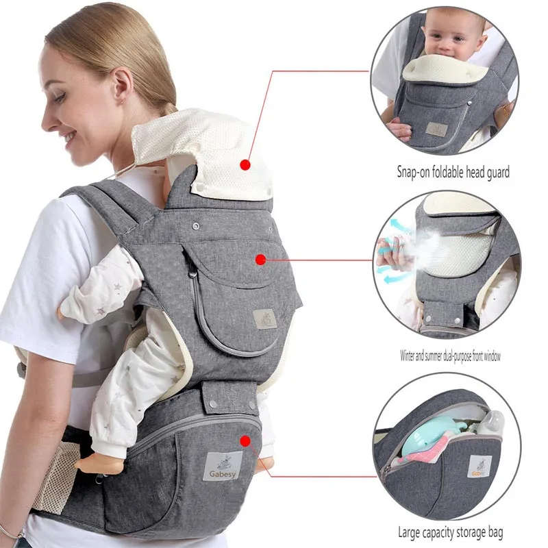 Newborn Ergonomic Baby Carrier Backpack Infant Baby Hipseat Carrier Front Facing Ergonomic Kangaroo Baby Wrap Sling Travel
Newborn Ergonomic Baby Carrier Backpack Infant Baby Hipseat Carrier Front Facing Ergonomic Kangaroo Baby Wrap Sling Travel