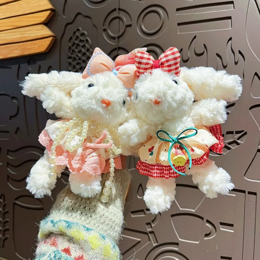 Bow Plush Rabbit Keychain Princess Pearl Dress Stuffed Rabbit Doll Keyring Cartoon Soft Drooping Ear Rabbit Pendant Girl's Toy
Bow Plush Rabbit Keychain Princess Pearl Dress Stuffed Rabbit Doll Keyring Cartoon Soft Drooping Ear Rabbit Pendant Girl's Toy