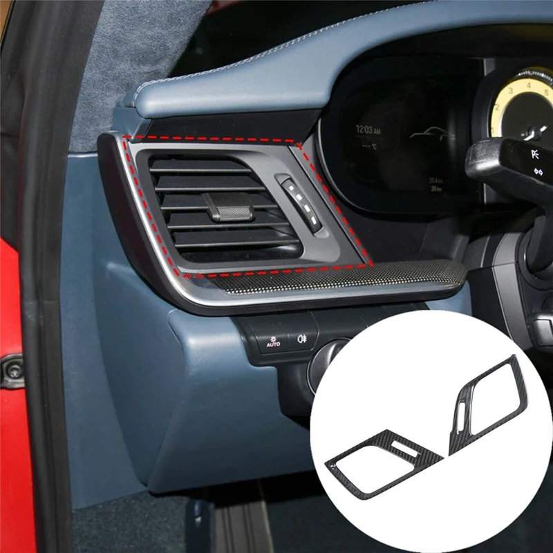 High Quality For Porsche 911 2019 2020 2021 2022 Real Carbon Fiber Car Dash Side Air Outlet Frame Cover Trim Spare Parts Accesso
High Quality For Porsche 911 2019 2020 2021 2022 Real Carbon Fiber Car Dash Side Air Outlet Frame Cover Trim Spare Parts Accesso