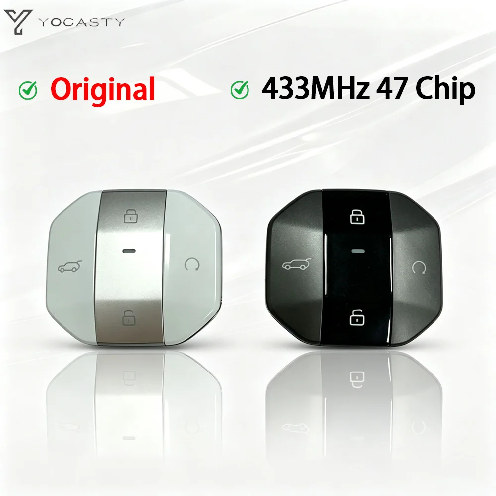 YOCASTY Remote Control Smart Key Original 434MHZ For Jetour T1 T2 JETOUR T1 i-DM PHEV
YOCASTY Remote Control Smart Key Original 434MHZ For Jetour T1 T2 JETOUR T1 i-DM PHEV