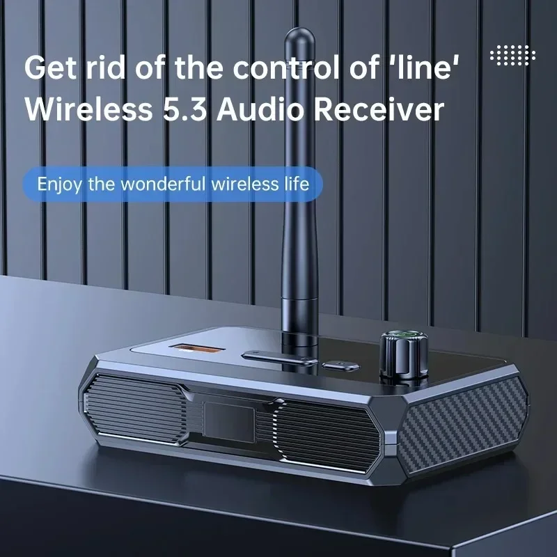 Bluetooth 5.3 Audio Receiver Support USB U-Disk Play Wireless Adapter Optical Fiber Jack For Car Kit Speaker
Bluetooth 5.3 Audio Receiver Support USB U-Disk Play Wireless Adapter Optical Fiber Jack For Car Kit Speaker