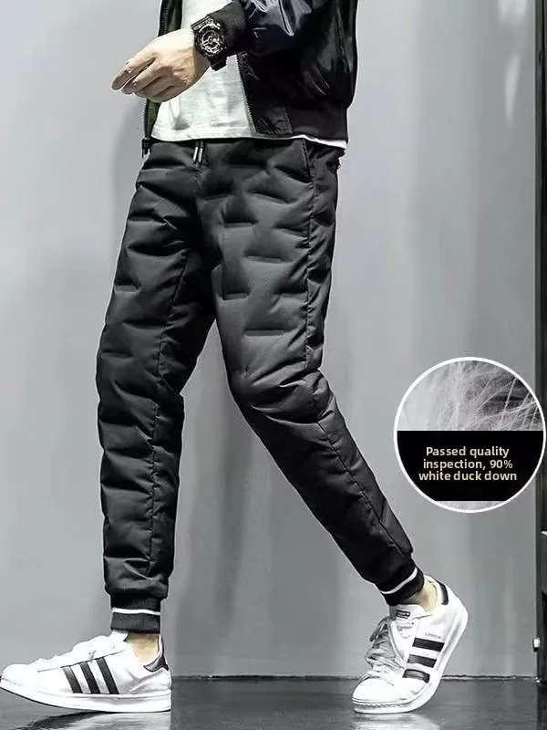 Мужские пуховые хлопковые брюки, осенне-зимняя уличная одежда, водонепроницаемые зимнепроницаемые молодежные зимние брюки с подкладкой Thiened Fce
Мужские пуховые хлопковые брюки, осенне-зимняя уличная одежда, водонепроницаемые зимнепроницаемые молодежные зимние брюки с подкладкой Thiened Fce