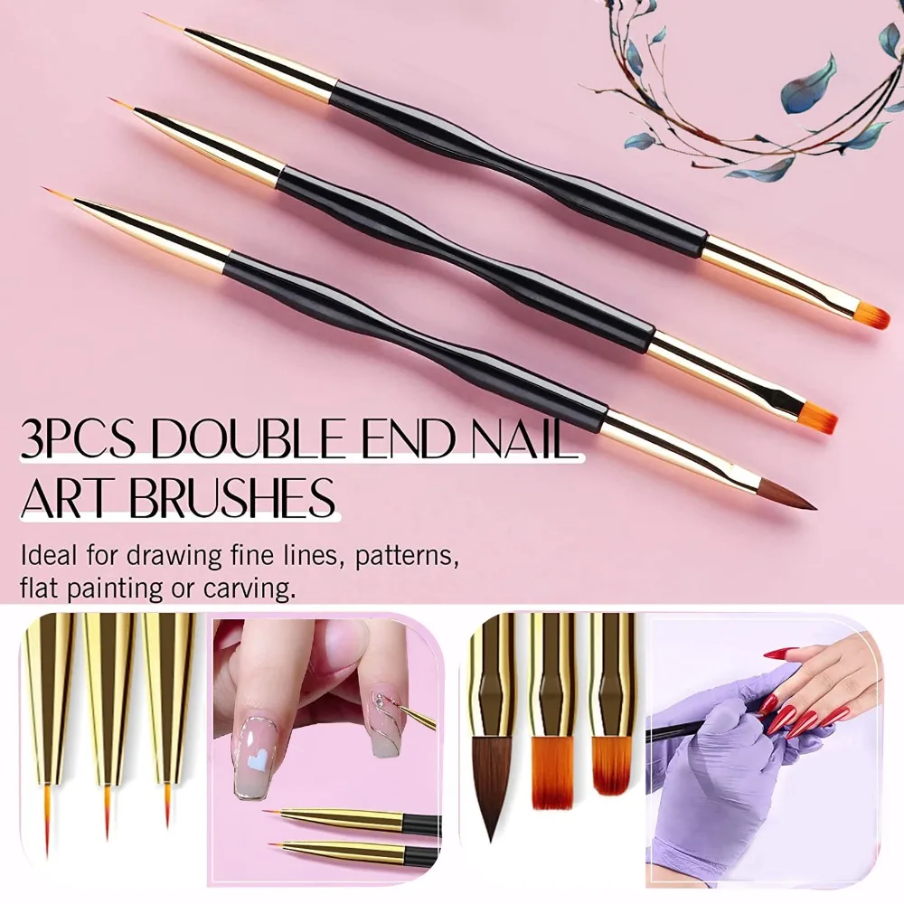 31pcs Liner Brush Nail Art Brush Set Dotting Brush Drawing Pen Nail Painting Brush Set Gel Polish Brush Acrylic Nails
31pcs Liner Brush Nail Art Brush Set Dotting Brush Drawing Pen Nail Painting Brush Set Gel Polish Brush Acrylic Nails
