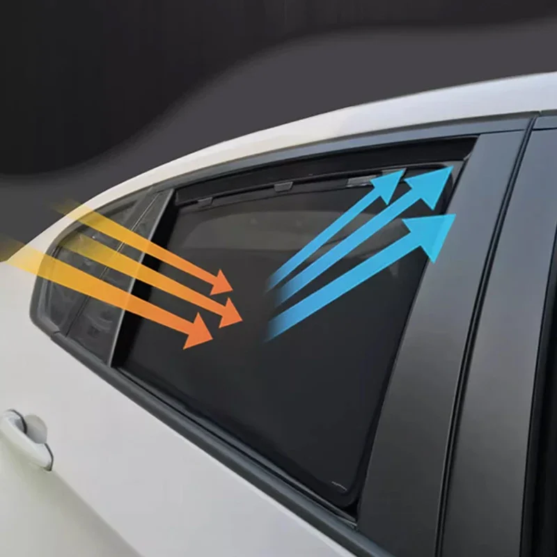 Car Side Window Sunshades Magnetic Adsorption Curtain Privacy Car Sun Shade UV Reflection Accessory For GWM HAVAL M6 2021-2023
Car Side Window Sunshades Magnetic Adsorption Curtain Privacy Car Sun Shade UV Reflection Accessory For GWM HAVAL M6 2021-2023