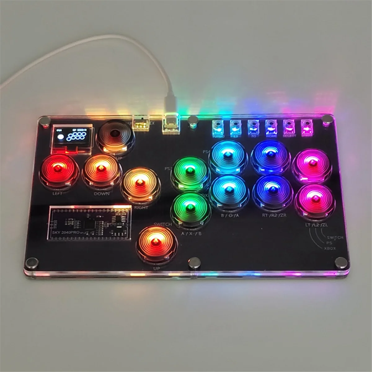 Hot! 13Key Joystick Hitbox Keyboard Arcade Stick Controller For PS4/PS3/Switch/Steam Arcade Hitbox Controller Fight Sticks B
Hot! 13Key Joystick Hitbox Keyboard Arcade Stick Controller For PS4/PS3/Switch/Steam Arcade Hitbox Controller Fight Sticks B