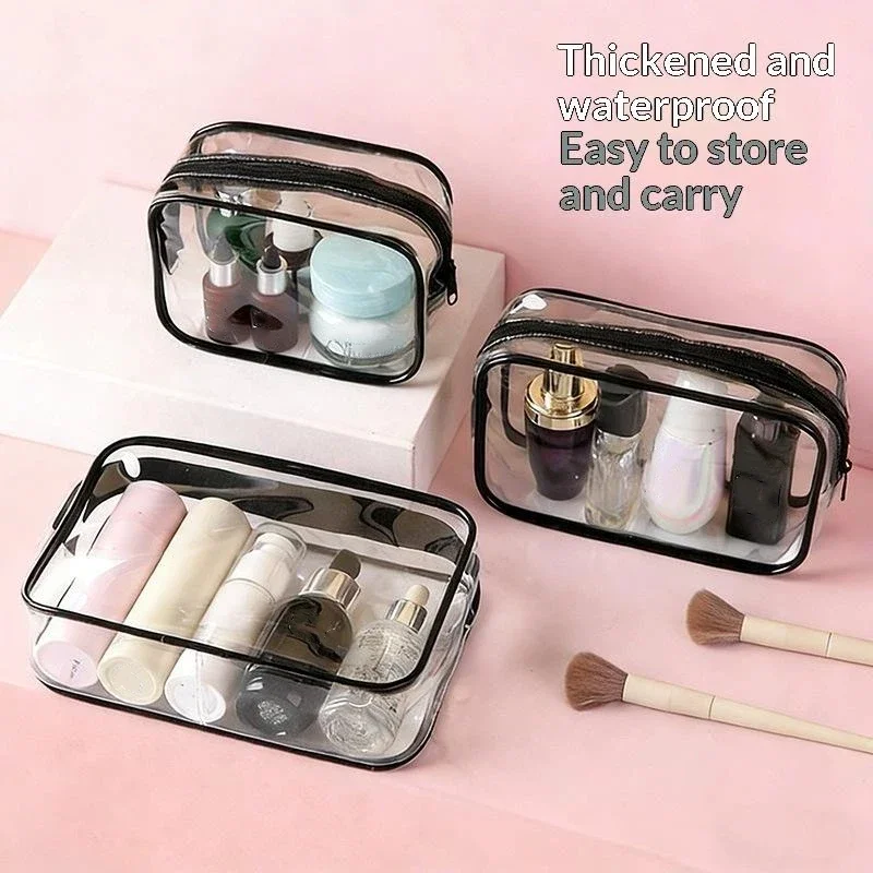 1/3PCS Transparent PVC Travel Toiletry Bag for Women – Waterproof Makeup Organizer Pouch, Large Capacity Cosmetic Case
1/3PCS Transparent PVC Travel Toiletry Bag for Women – Waterproof Makeup Organizer Pouch, Large Capacity Cosmetic Case