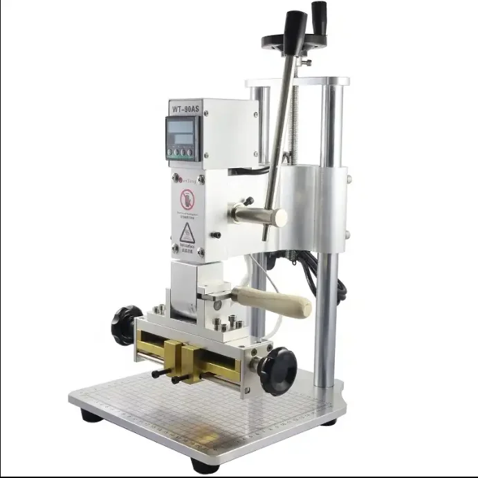 Leather Embossing Heat Press Machine Small Manual Digital Hot Stamping Machine for Wood PVC Paper Custom Logo Stamp
Leather Embossing Heat Press Machine Small Manual Digital Hot Stamping Machine for Wood PVC Paper Custom Logo Stamp