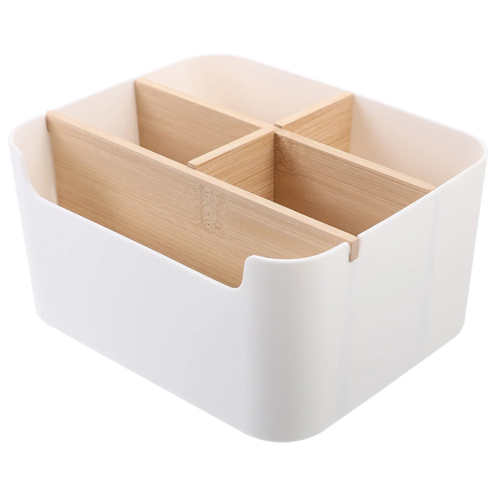 Detachable Partition Desktop ganizer Storage Box Square Bamboo White Multi purpose Basket Home Use Small Size Easy Carry
Detachable Partition Desktop ganizer Storage Box Square Bamboo White Multi purpose Basket Home Use Small Size Easy Carry
