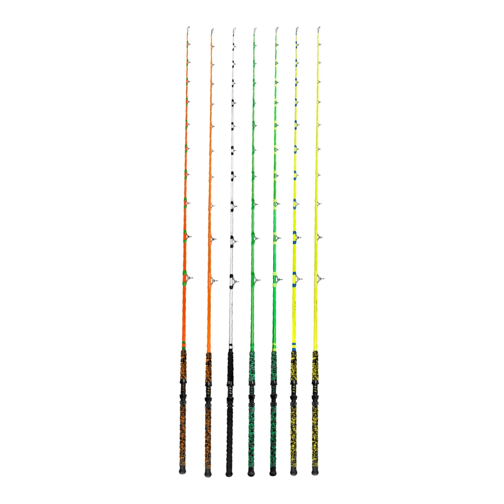 7'6'' Heavy Duty 1-Piece Fishing Rod 60lbs S Glass Stainless Steel Guide Custom Catfish Rod for River and Lake Fishing
7'6'' Heavy Duty 1-Piece Fishing Rod 60lbs S Glass Stainless Steel Guide Custom Catfish Rod for River and Lake Fishing