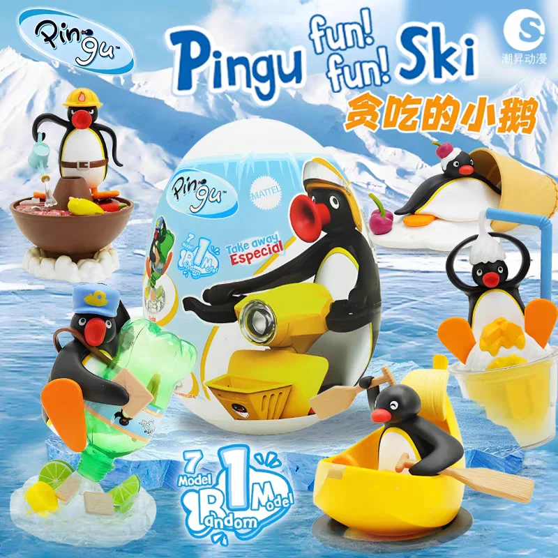 Authentic Pingu Trendy Penguin Toy Figure Blind Box Collectible Desktop Decoration Model Gift Ornament for Kids And Adults
Authentic Pingu Trendy Penguin Toy Figure Blind Box Collectible Desktop Decoration Model Gift Ornament for Kids And Adults