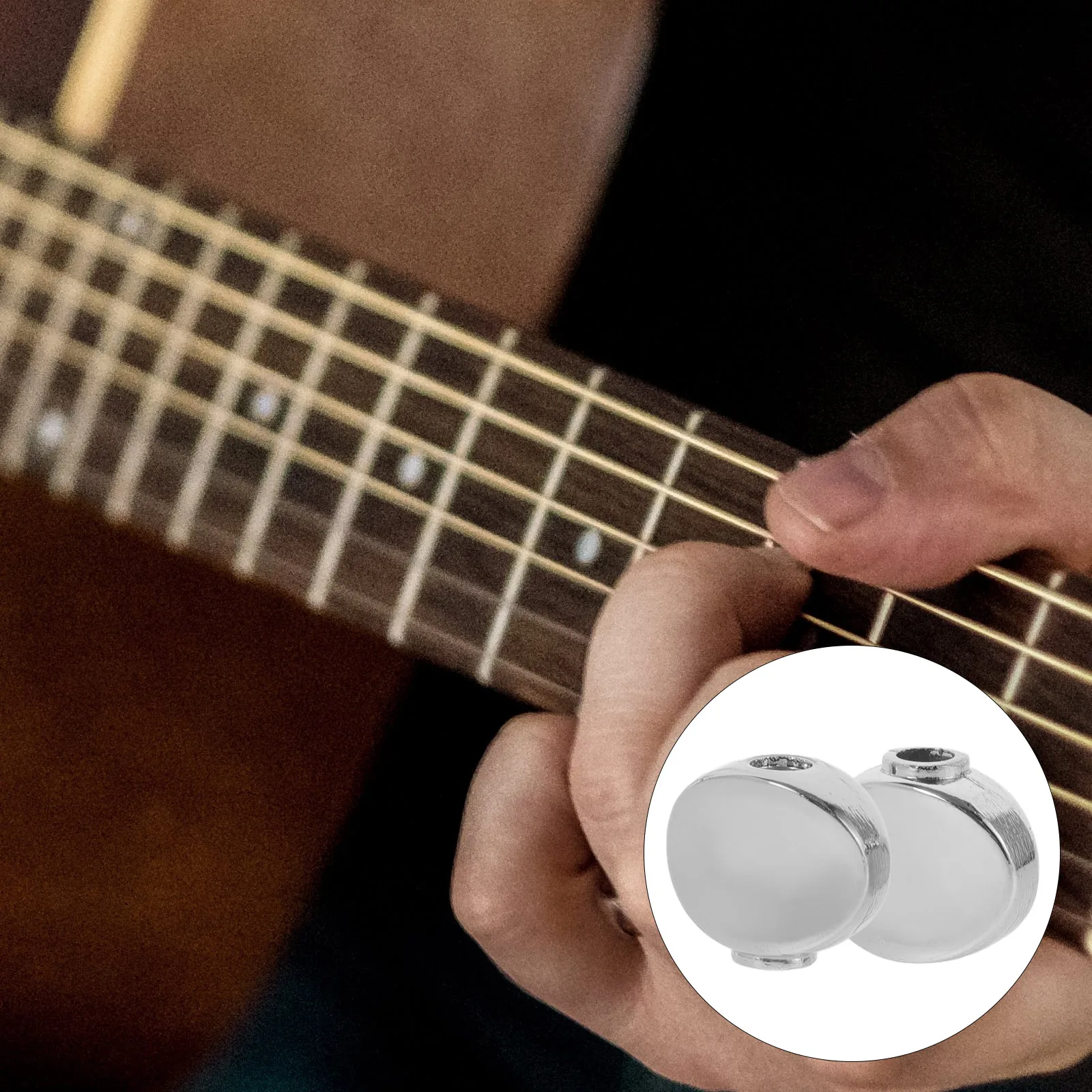 6 Pcs Tuner Handle Guitar Tuners Tuning Acoustic Parts Tool Locking Silver Knobs Buttons
6 Pcs Tuner Handle Guitar Tuners Tuning Acoustic Parts Tool Locking Silver Knobs Buttons